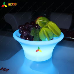 工厂直销可遥控变色塑料七彩led发光果盘婚庆接客水果盘家居用品图片,工厂直销可遥控变色塑料七彩led发光果盘婚庆接客水果盘家居用品高清图片 惠州市惠阳区新圩天光彩家居厂